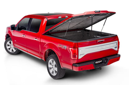 UNDERCOVER Elite LX Painted Hard Tilt-Up Tonneau Cover 5'7" Fits 2019-24 Ram - Velvet Red Pearl
