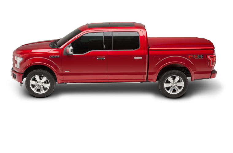 UNDERCOVER Elite LX Painted Hard Tilt-Up Tonneau Cover 5'7" Fits 2019-24 Ram - Velvet Red Pearl