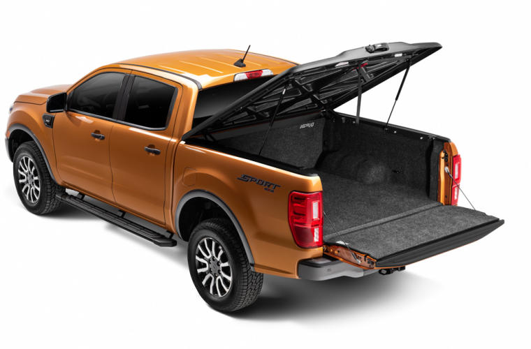 UNDERCOVER Elite Hard Tilt-Up Tonneau Cover 6' Fits 2019-23 Ford Ranger - Black Textured