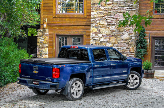 UNDERCOVER Elite Hard Tilt-Up Tonneau Cover 5'9" Fits 2019-25 GMC Sierra 1500 (New Body Style, Without CarbonPro) - Black Textured