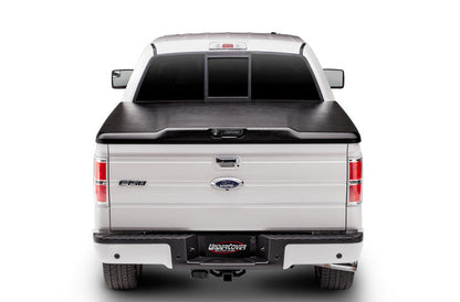UNDERCOVER Elite Hard Tilt-Up Tonneau Cover 67.1" Fits 2021-24 Ford F150 (Includes Lightning) - Black Textured