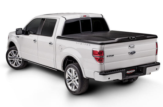 UNDERCOVER Elite Hard Tilt-Up Tonneau Cover 76.3" Fits 2019-25 Ram 1500 (No RamBox, No Multi-Function Tailgate) - Black Textured