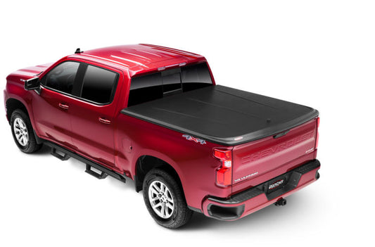 UNDERCOVER SE Hard Tilt-Up Tonneau Cover 6'7" Fits 2019-24 Chevrolet Silverado 1500 (New Body Style) - Black Textured