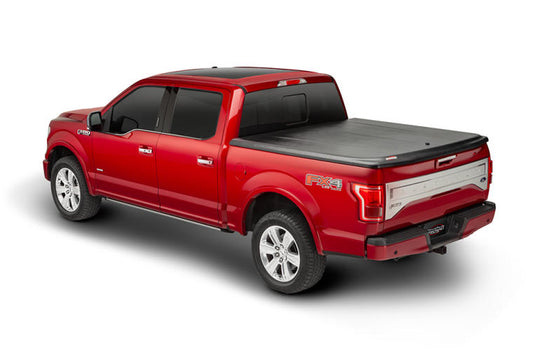 UNDERCOVER SE Hard Tilt-Up Tonneau Cover 5'7" Fits 2015-20 Ford F-150 - Black Textured